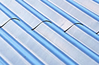Greenwith Common corrugated roofing